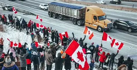 Controversy and Rights Clash: Canadian Truckers’ Freedom Convoy and Government Crackdown